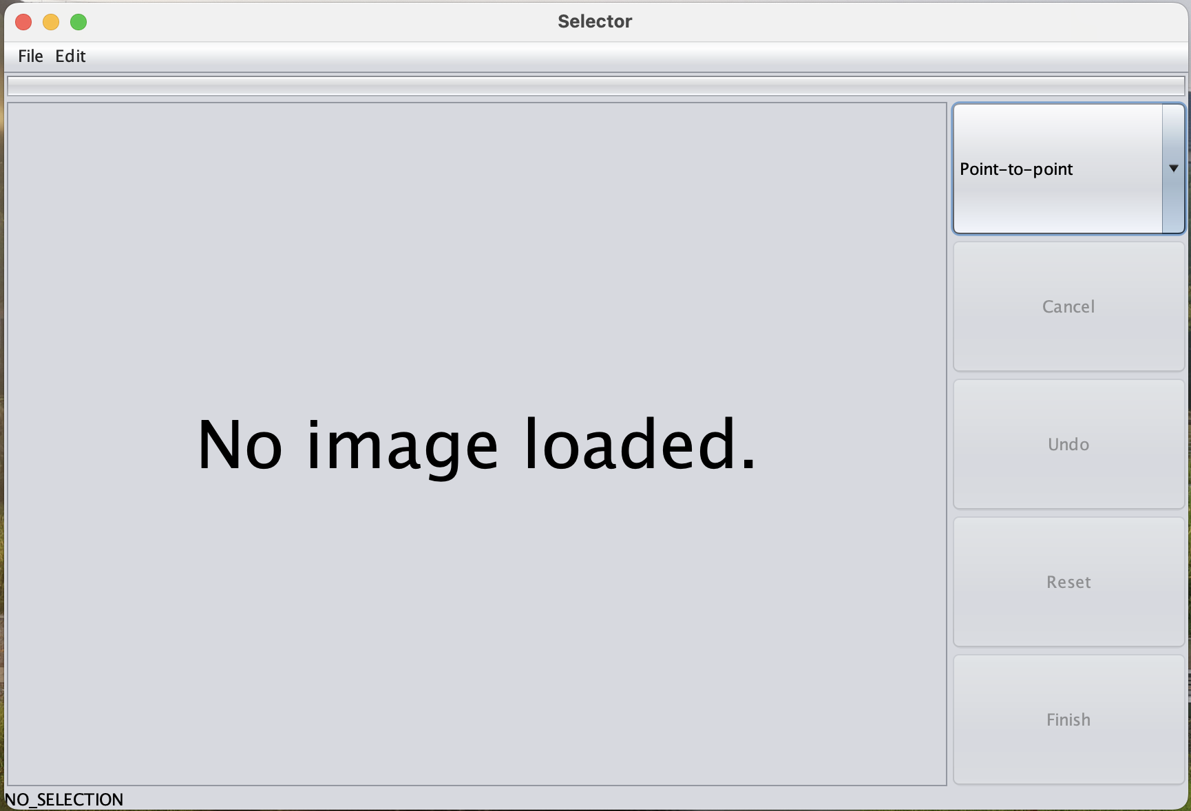 First step of the intelligent scissors project
